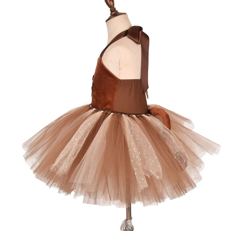 Bruine Aap Tutu Jurk voor Baby - Baby Clothing Dresser recensie en prijs